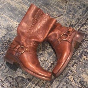 COPY - Frye belted harness boots